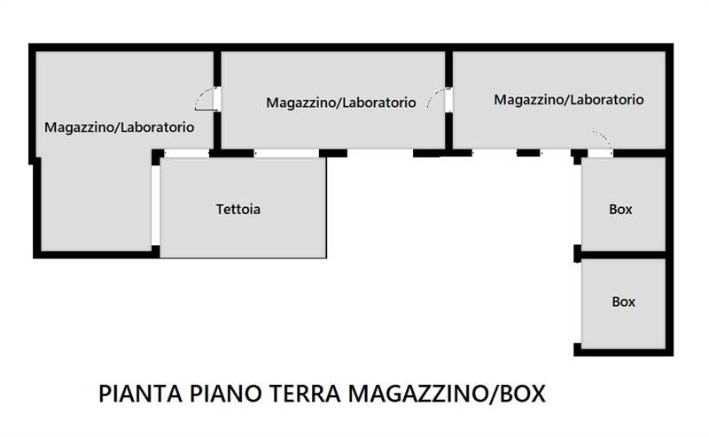 Pianta Piano Terra Magazzino