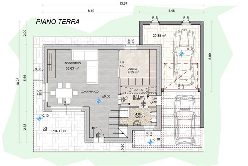 Pianta Piano Terra Villa 2